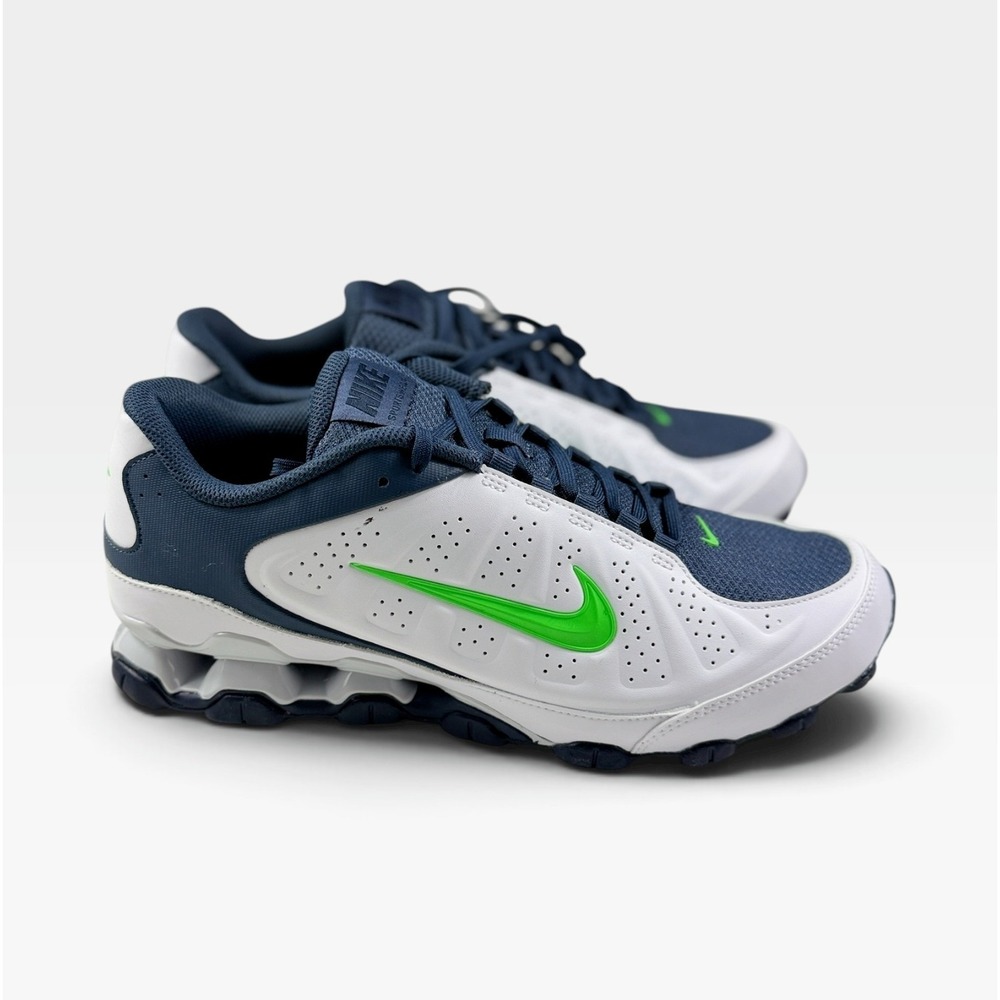 Nike Reax 8 NSW SL Training Shoes Mens 11 White Green Navy IR5118-102 NEW